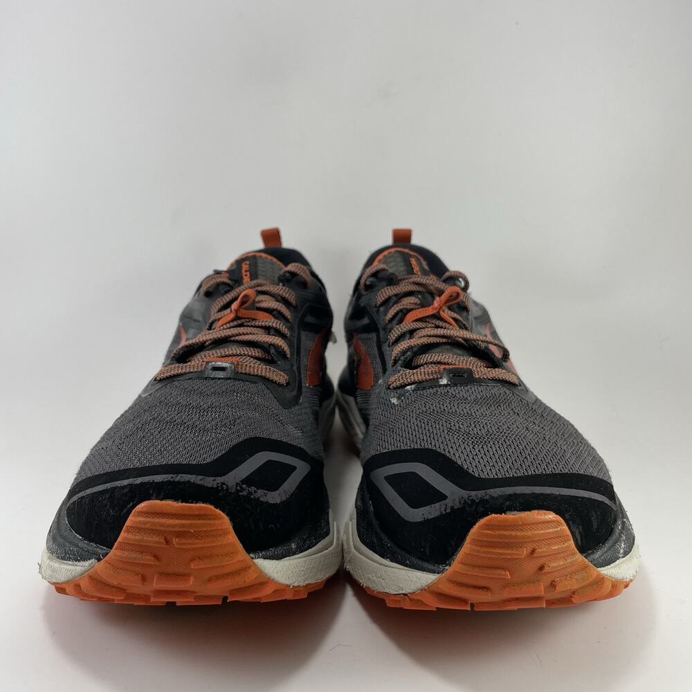 Brooks Caldera 4 Sneakers Mens Size 9.5 D Grey Orange Trail Running Shoes Gym - Picture 2 of 13